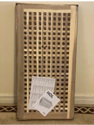 Brand Ikea Hol Acacia Storage Table,acacia,98x50cm,501.613.21 /