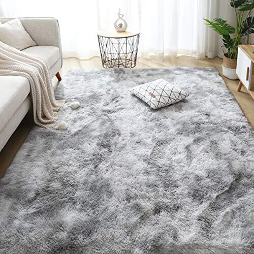 Area Rugs Soft Living Room Carpets Anti Slip Fluffy Bedroom Rug Shaggy