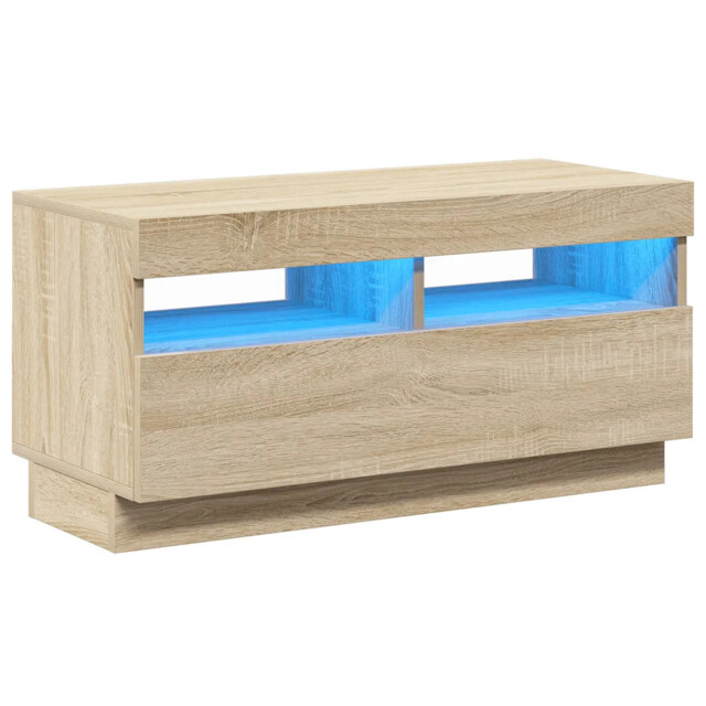 Tv Cabinet With Led Lights Entertainment Centre Tv Stand Media Tv Unit