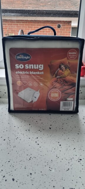 Silent Night So Snug Electric Blanket Double Brand