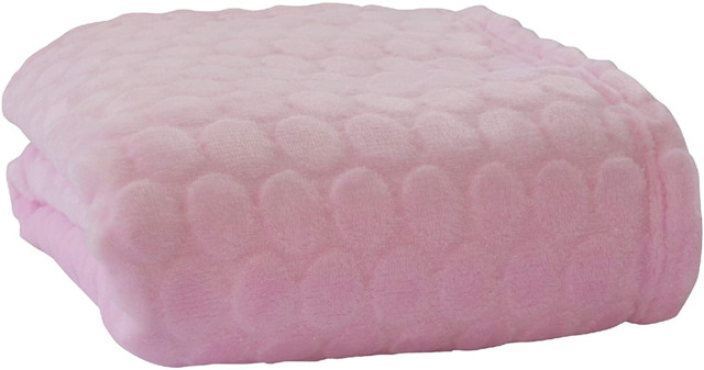 Clair De Lune Marshmallow Baby Blanket Pink