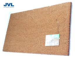 Door Mat Thick Coir Heavy Duty Rubber Back Natural Tough Fibre Large