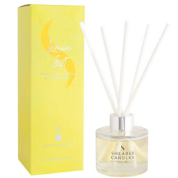 Shearer Candles Lemon Zest Fragrance Long Lasting Diffuser In Gift Box