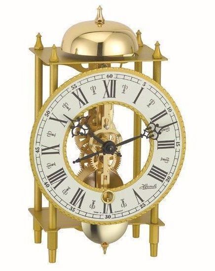 Hermle Table Mantel Clock Mechanical 8-day Movement Skeleton Clock
