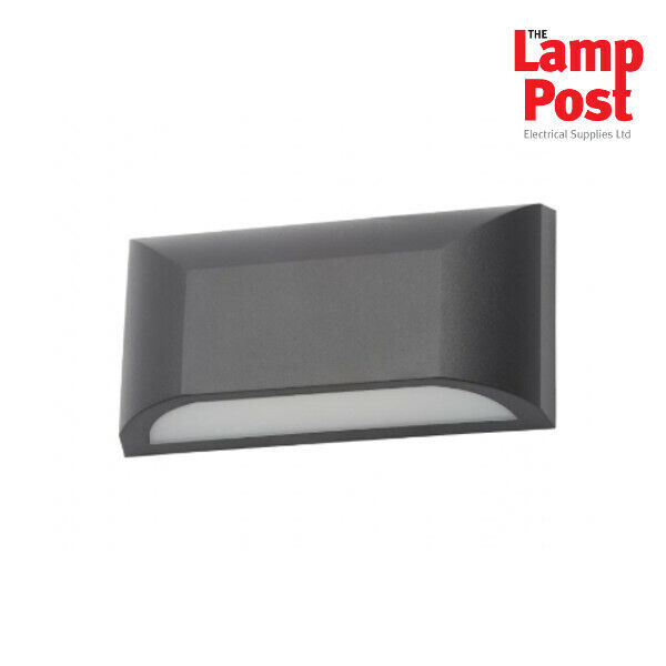 Forum Cz-31752-blk Poole 5w Led Outdoor Ip65 Garden Wall Light