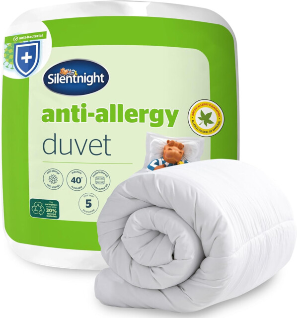 Silentnight Anti Allergy Single Duvet 7.5 Tog - All Year Round Quilt