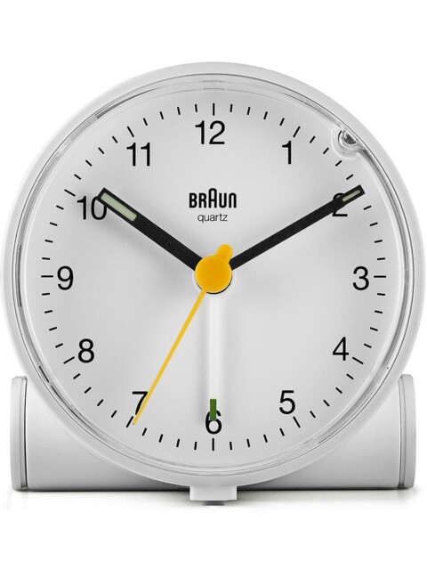 Braun Bc01w Classic Alarm Clock