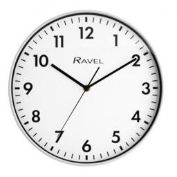 Ravel 30cm White Dial White Wall Clock R.wc.30.4