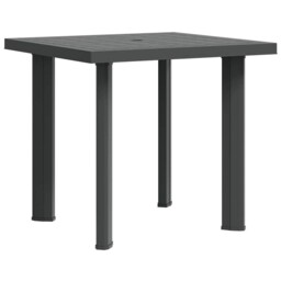 Garden Table Outdoor Dining Table Balcony Dinner Side Table Plastic