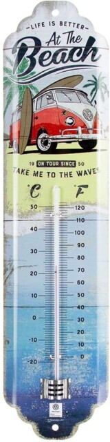 Nostalgic-art - Metal Garden Outdoor Indoor Thermometer Analog - Vw