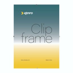 Kenro Acrylic Clip Frame For Pictures Paintings And Posters Wall
