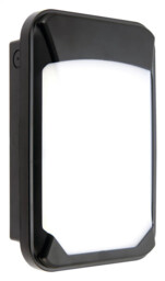 Outdoor Light Black Lucca Mini Led Wall Ip65 15w 4000k 1500lm Saxby