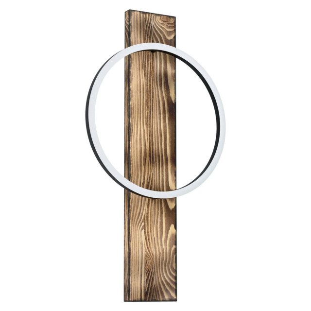 Modern Led Wall Light With Wooden Beam Gl0379