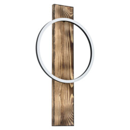 Modern Led Wall Light With Wooden Beam Gl0379