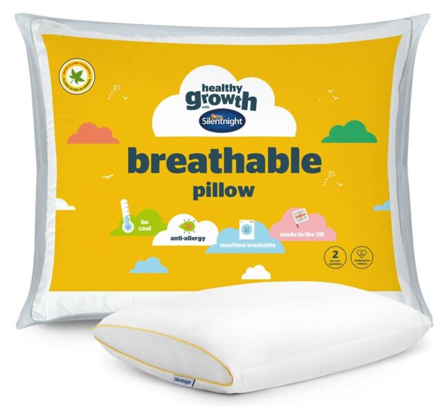 Silentnight Healthy Growth Pillow Breathable Anti Allergy Kids