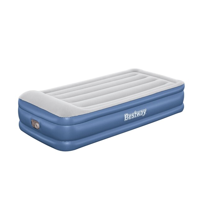 Inflatable Airbed Bestway Tritech Home Twin Sized Air Mattress With