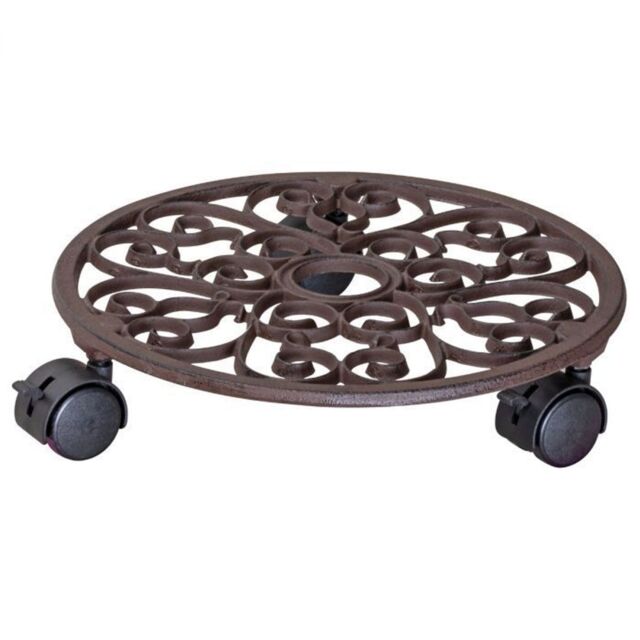 Wagner Multi-roller Antique Cast Iron Table Tray Roll Storage Carrying