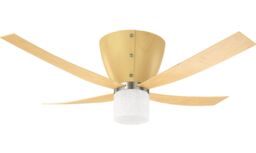 Ceiling Fan With Light Hunter Valhalla Beech Ceiling Fan With Remote