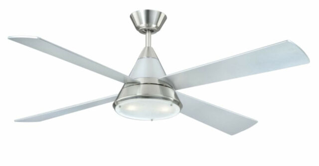 "Dc Ceiling Fan With Remote Control Cosmos Nickel 52"" Ceiling Fan With"