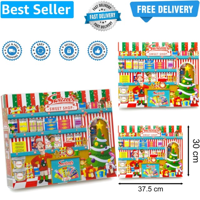 Swizzels Christmas Advent Calendar - Retro Sweets Advent Calendar For