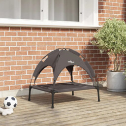 Dog Bed Brown S Steel Vidaxl
