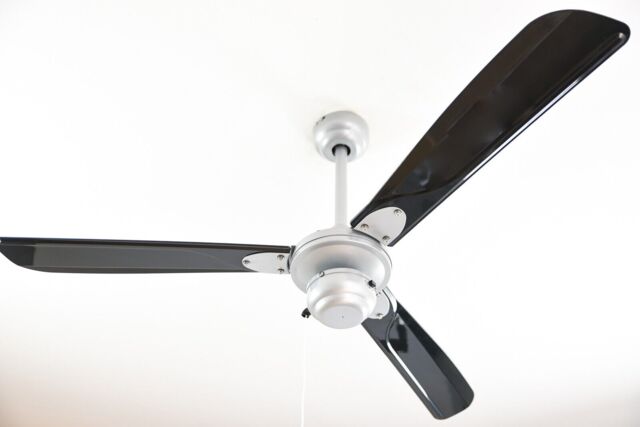 Outdoor Ceiling Fan Patio Fan Without Light Ip44 Mountain Gale Silver