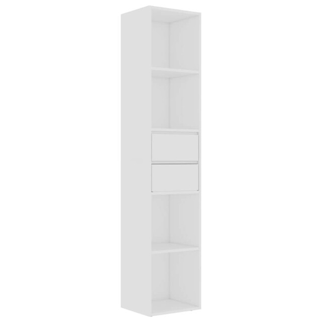 Book Cabinet Bedroom Bookcase Book Rack Standing Shelf Engineered Wood
