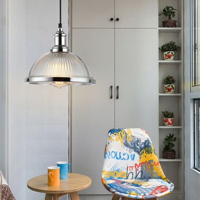 Glass Pendant Light Kitchen Led Ceiling Lights Bar Lamp Room