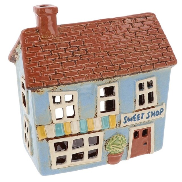Shudehill Giftware Village Pottery Sweet Shop Tealight Holder 340373
