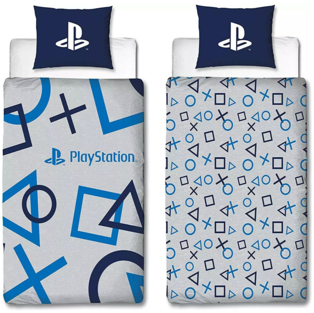 Playstation Single Duvet Set Reversible Design 6396 Character World