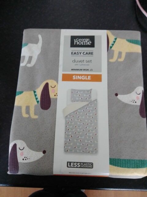 Dachshunds Sausage Dogs Single Duvet Cover And Pillowcase Set