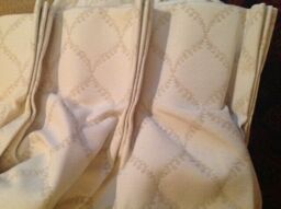 John Lewis Mtm 'edwin Trellis' 82cm Triple Pleat Each Curtain X 126cm