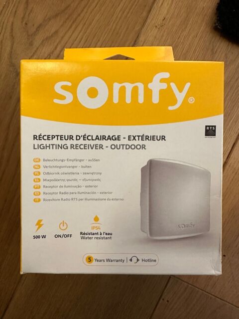 Somfy Lighting Receiver Rts Outdoor. Tahoma Compatible.
