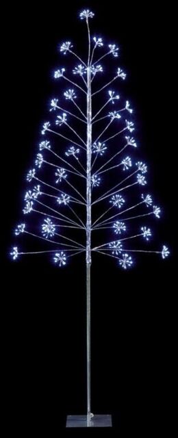 Premier 2.1m 810 White Led Microbrights Starburst Tree Pin Wire Lights