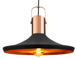 Retro Vintage Industrial Black Metal Hanging Ceiling Pendant Light