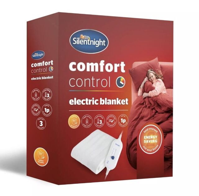 Silentnight Comfort Control Single Electric Blanket - White
