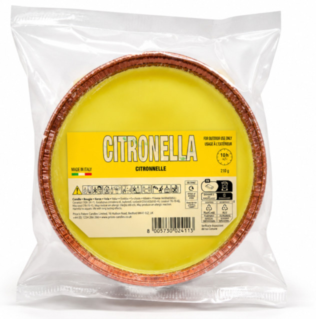 Price's Citronella Candle Party Lights Garden Home Patio Bbq Outdoor