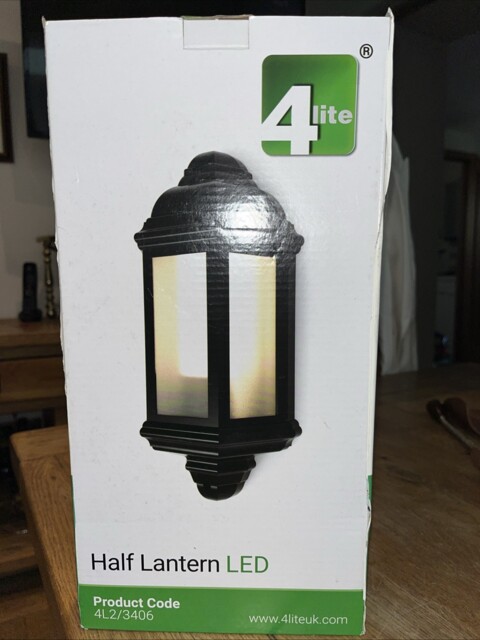 4lite 4l2/3406 Outdoor Half Lantern Led Light