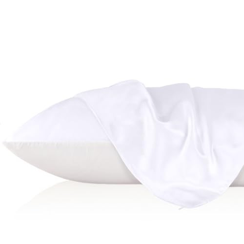 100 Pure Mulberry Silk Pillowcase Cover For Hair With Cotton Underside