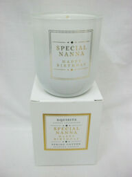 Xquisite Spring Cotton Scented Candle Glass Jar Special Nanna Dc017