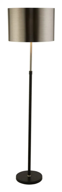 Floor Light Black Rachel Chrome Searchlight 3879bk