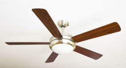 Aireryder Ceiling Fan Light And Remote Control Ursa Silver And Walnut