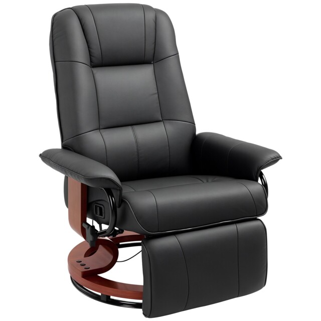 Homcom Ergonomic Office Recliner Sofa Chair Pu Leather Armchair