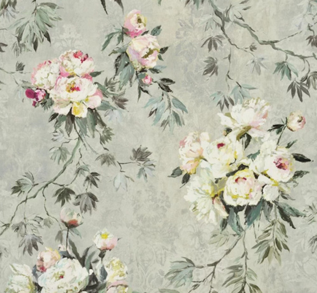Designers Guild Fabric Floreale Grande - Zinc Linen Fdg2372/03
