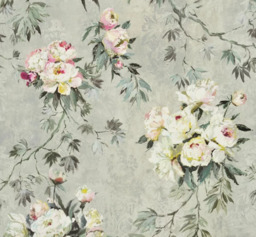 Designers Guild Fabric Floreale Grande - Zinc Linen Fdg2372/03