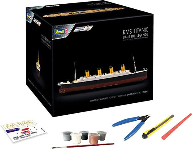 Revell Advent Calendar Rms Titanic 1:600