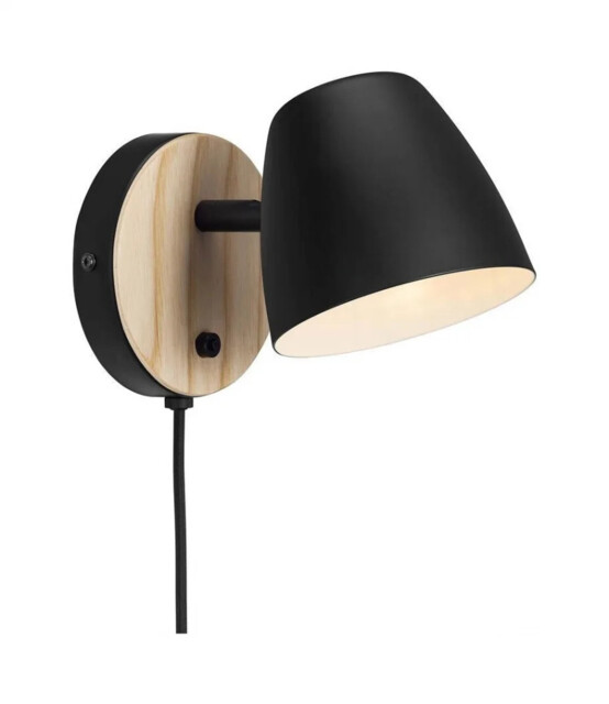 Wall Light Black Theo Nordlux 2112631003