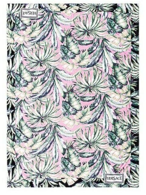 Versace Jungle Beach Towel Bath Sheet 160cm X 96cm