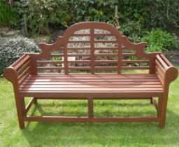 Garden Bench Large Lutyens Richmond Marlborough 165cms Fsc ® Certified