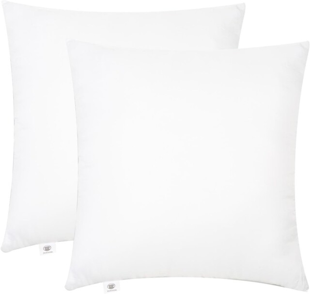 "Makimoo Cushion Inserts 45cm X 45cm (18"" X 18""), Throw Pillow Inserts"